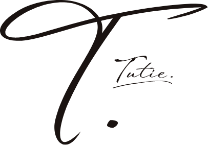 T. Tutie.(ティードット・ツチエ)ロゴ