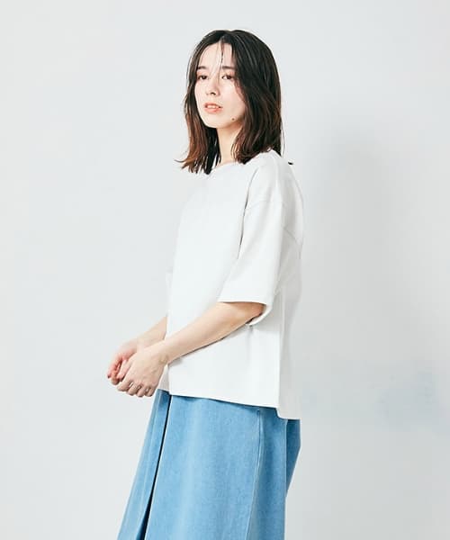 「染めなおし」ができる 土へ還る しわになりにくいTシャツ