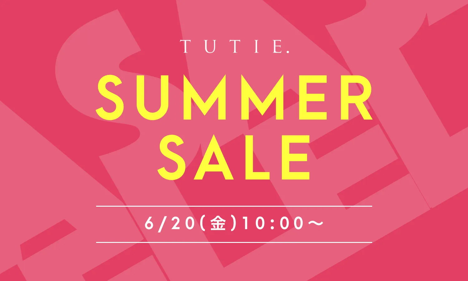 SUMMER SALE