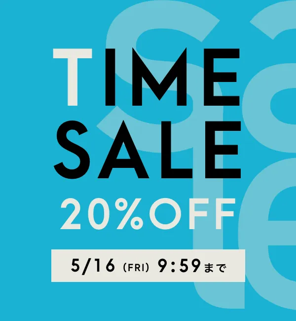TIME SALE ALL 20%OFF